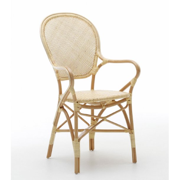 Kurvestol rossini natur sika design klassiske kurvemøbler Kurvestol