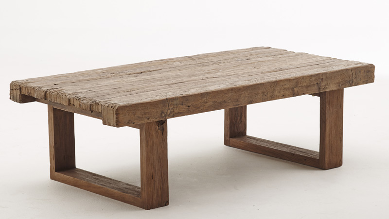 Sika design sofabord old teak rustik sofabord i teak Rustik sofabord