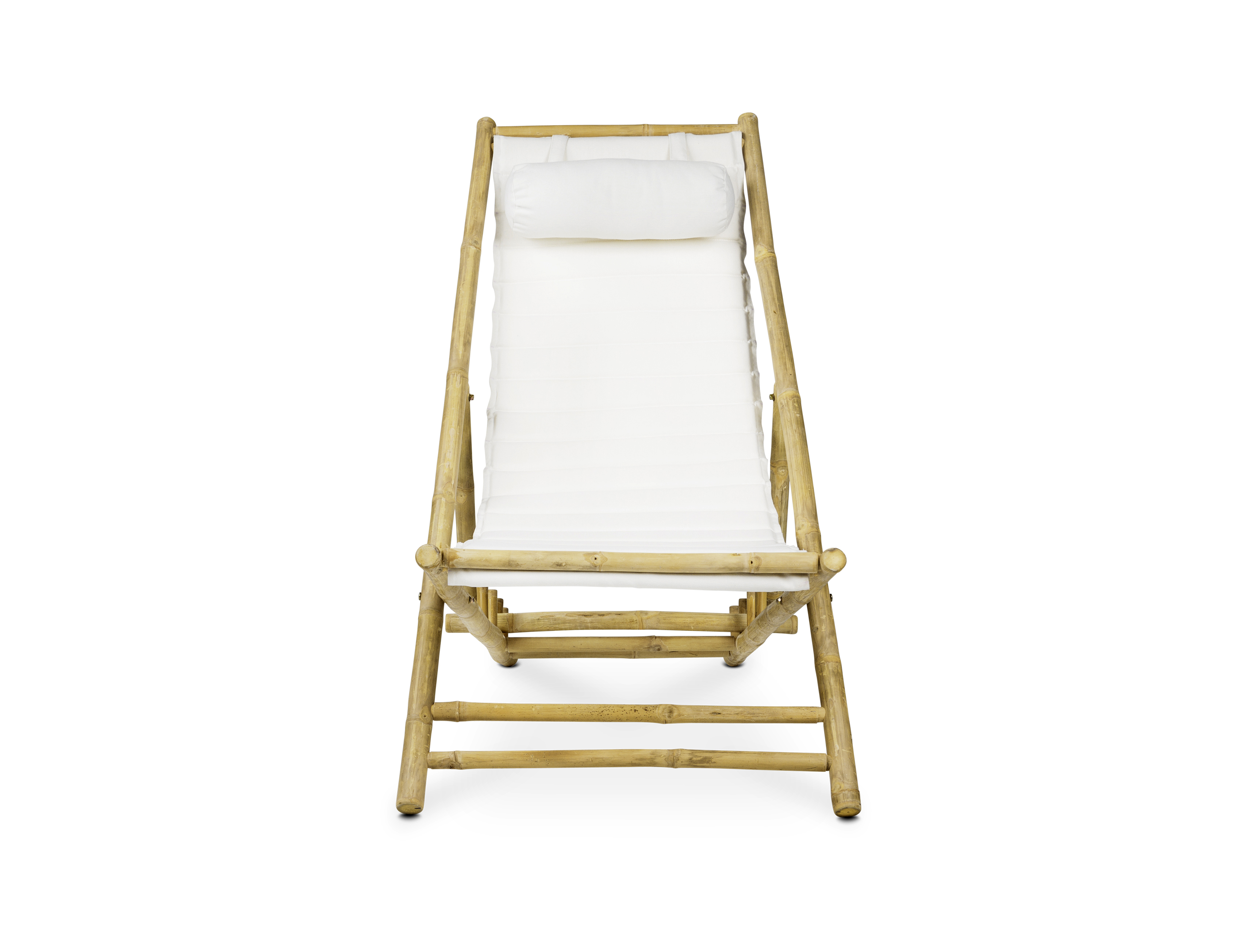 Virkelig praktisk strandstol i bambus fra NorthbyNorth!