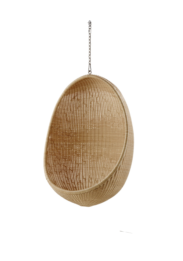 Sika Design, Hanging Egg Chair - Exterior - by Nanna Ditzel - outdoor - Natur B Billede af Sika Design, Hanging Egg Chair - Exterior - by Nanna Ditzel - outdoor - Natur B